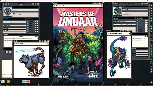 Fantasy Grounds - Fate Accelerated - Masters of Umdaar