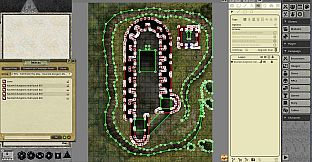 Fantasy Grounds - Pathfinder RPG - Pathfinder Flip-Mat: Haunted Dungeon Multi-Pack