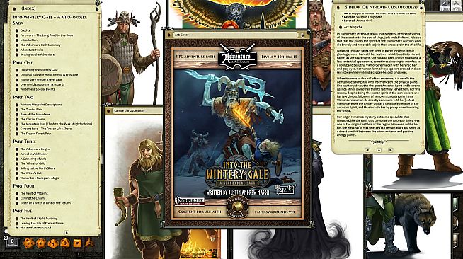 Fantasy Grounds - Into the Wintery Gale (PFRPG)