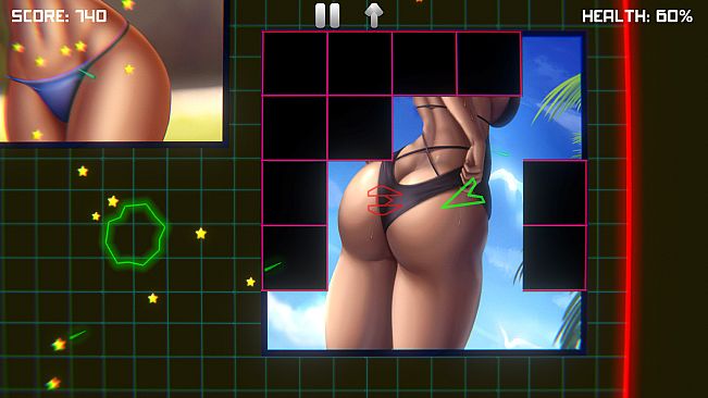 Synthwaifu: Neon Space Fighter