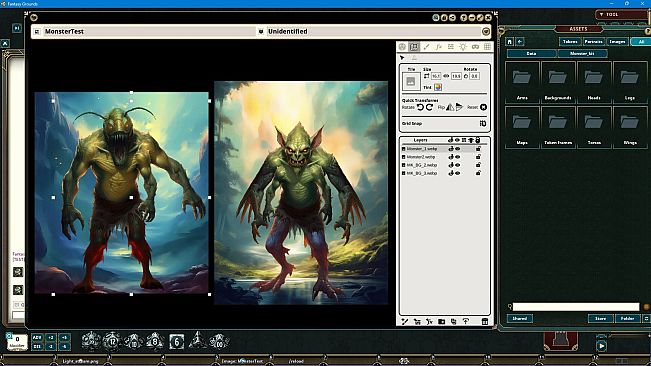 Fantasy Grounds - FG Monster Kit Art Pack
