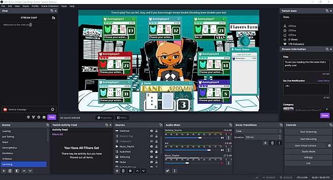 Cole Dingo's Vtuber Blackjack