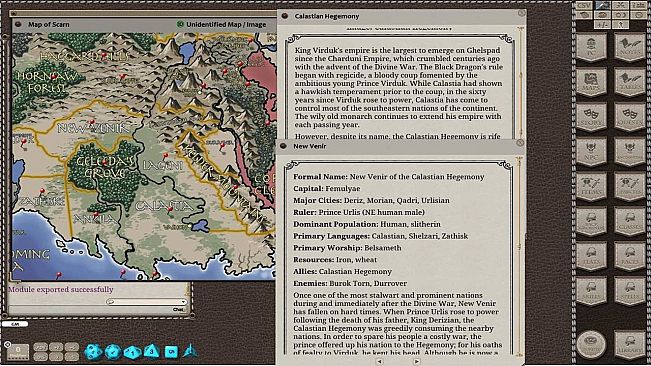 Fantasy Grounds - Scarred Lands Player's Guide