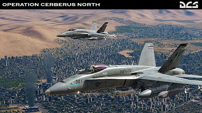 DCS: F/A-18C Operation Cerberus North