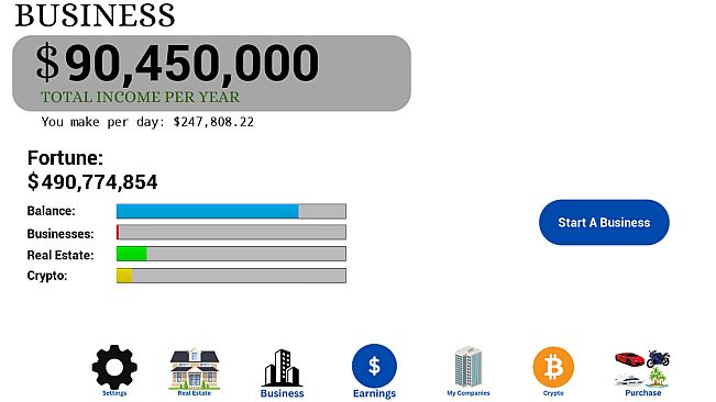 Billionaire Simulator
