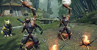 Monster Hunter Rise - "Utsushi" Hunter layered armor set