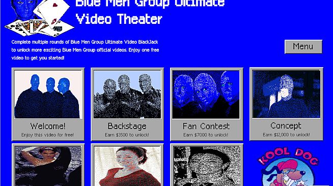 Blue Men Group ULTIMATE VIDEO BLACKJACK