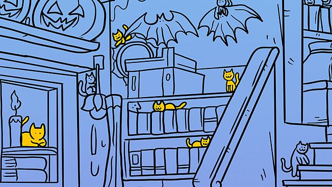 Hidden Cats - Haunted Mansion