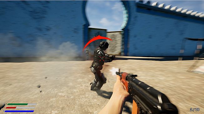 One against the wind