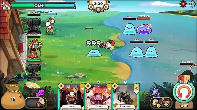 3 Minute Heroes - Jester & Necromancer Heroes + Skins