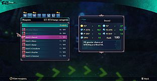 Dragon Star Varnir High Class All Characters Weapon Set