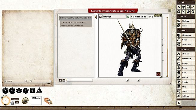 Fantasy Grounds - The Turning of the Leaves Fantasy Adventure