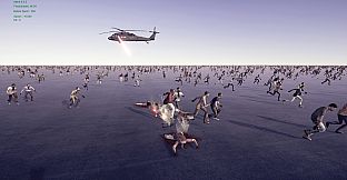 Minigun VS Swarms of the Zombie Apocalypse Simulator