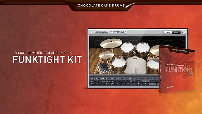 SD3: Chocolate Cake Drums - Funktight Kit