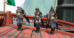 MONSTER HUNTER RISE - "Using the Wall" Pose Set