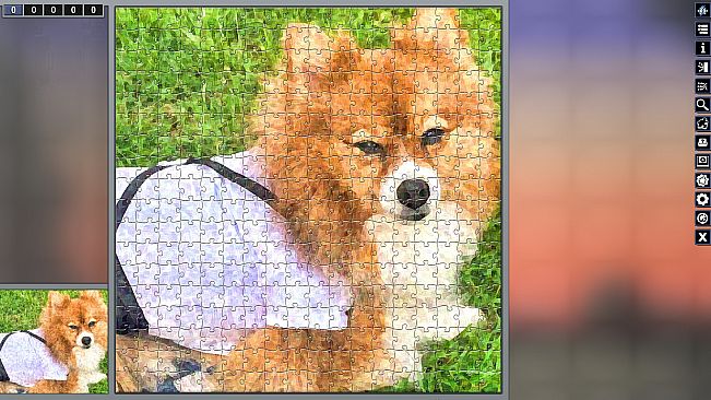 Pixel Puzzles Illustrations & Anime - Jigsaw Pack: Little Dogs