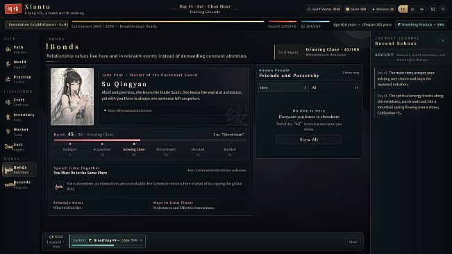 Xiantu: An Idle Tale of Immortality