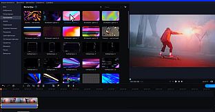 Movavi Video Editor 2023 - Cyberpunk Overlay Pack