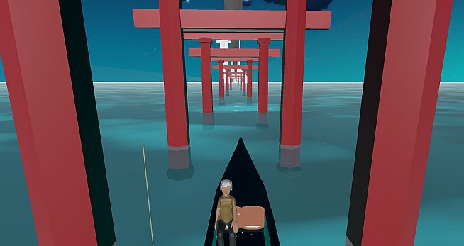 Gondola Passing Through