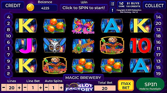 Slot Factory Create and Play - Magic Brewery