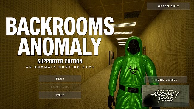 Backrooms Anomaly - Supporter Pack
