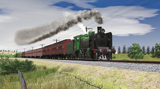 Trainz Plus DLC - VR K class - K190 2 Tone Green