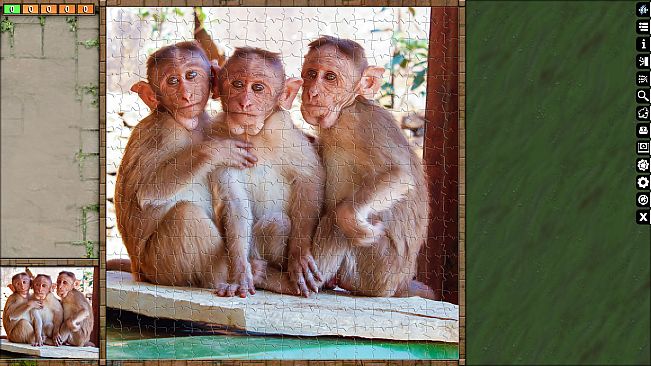 Jigsaw Puzzle Pack - Pixel Puzzles Ultimate: Primates