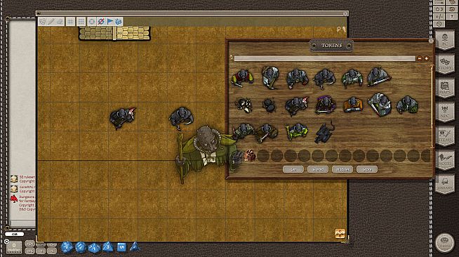 Fantasy Grounds - Black Dragons (Token Pack)
