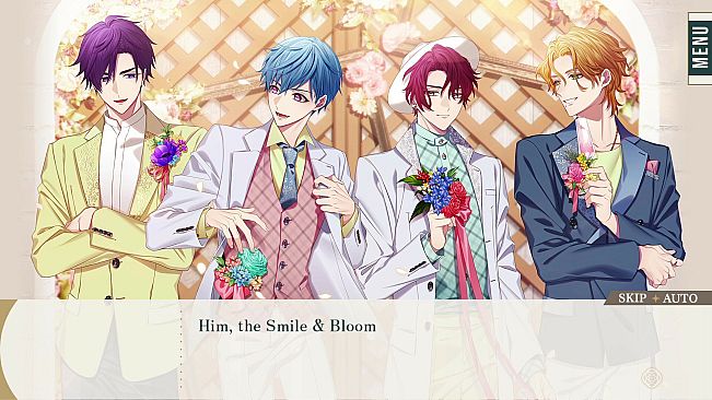 Him, the Smile ＆ bloom