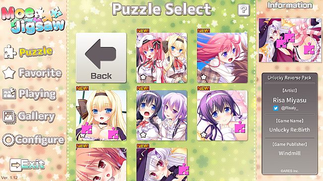 Moe Jigsaw - Unlucky Reverse Pack