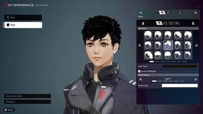 Daemon X Machina: Titanic Scion - Hairstyle Set 1