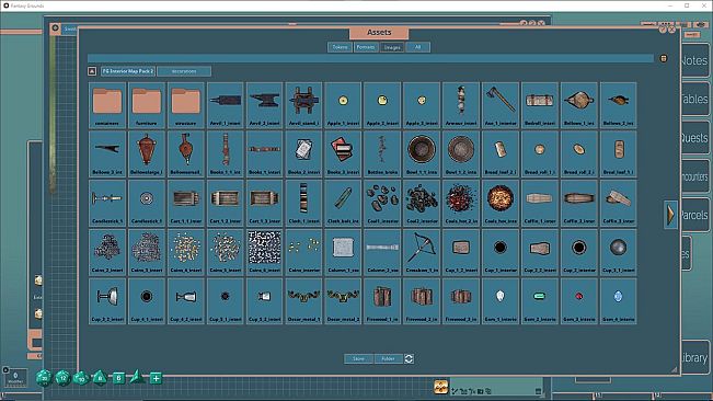 Fantasy Grounds - FG Interior Map Pack 2