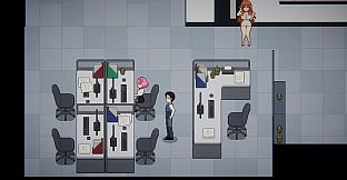 Peeping Office Worker