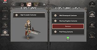 Azure Saga: Pathfinder - High Crusader Costume Pack