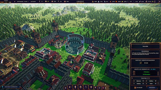 Roman Triumph: Survival City Builder