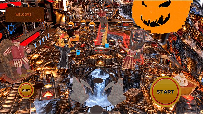 Pinball Fantasy Zombie Halloween Express