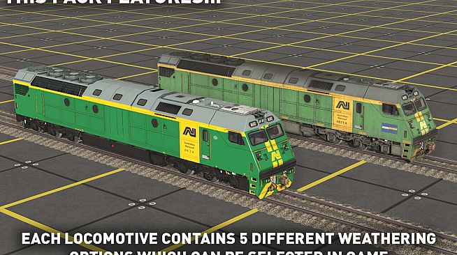 Trainz 2022 DLC - SA AN Class - Australian National