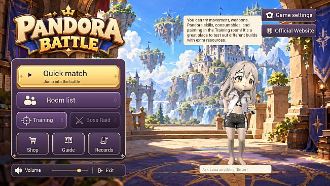 Pandora Battle - Luna AI