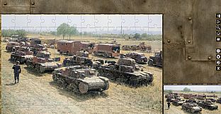 Pixel Puzzles WW2 Jigsaw - Pack: Italian Tanks