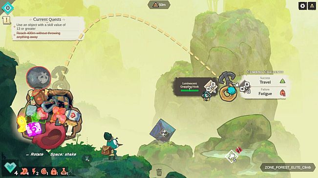 BARDA: Backpack Roguelike
