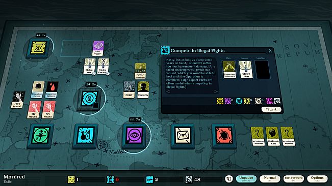Cultist Simulator: The Exile