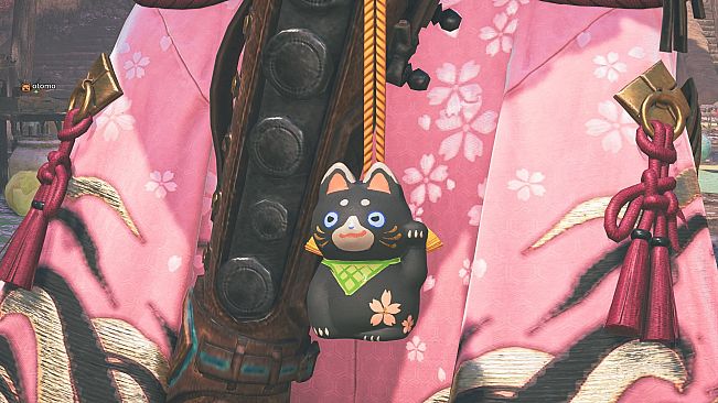 Monster Hunter Wilds - Pendant: Black Cat Bell