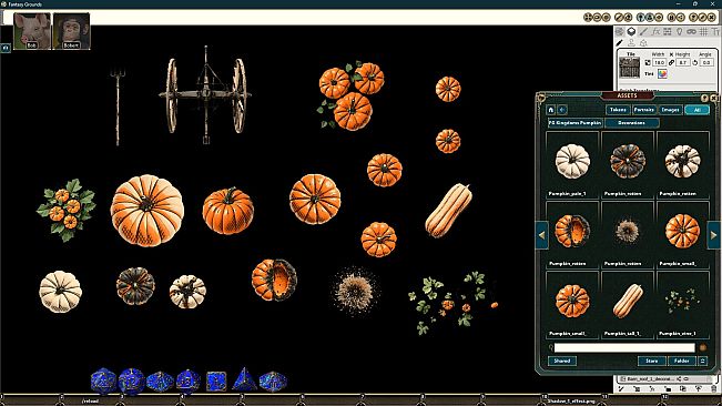 Fantasy Grounds - FG Kingdoms Pumpkin Patch Map Pack