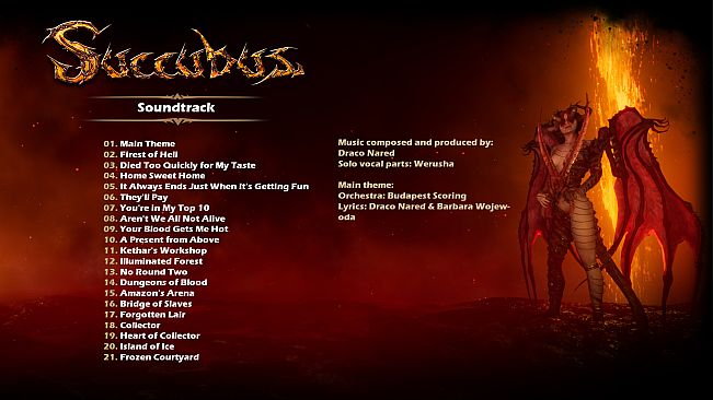 Succubus - Soundtrack