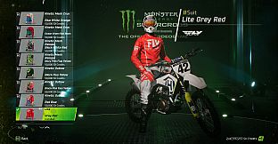 Monster Energy Supercross - Redfire Custom Rider Pack