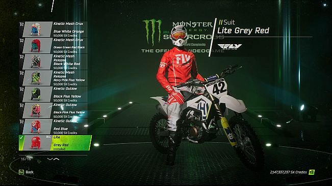 Monster Energy Supercross - Redfire Custom Rider Pack