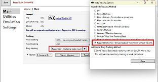 Driver4VR Puppeteer: Full Body Estimation