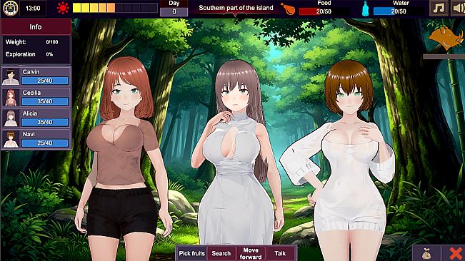 Deserted Island Where Desire Blossoms