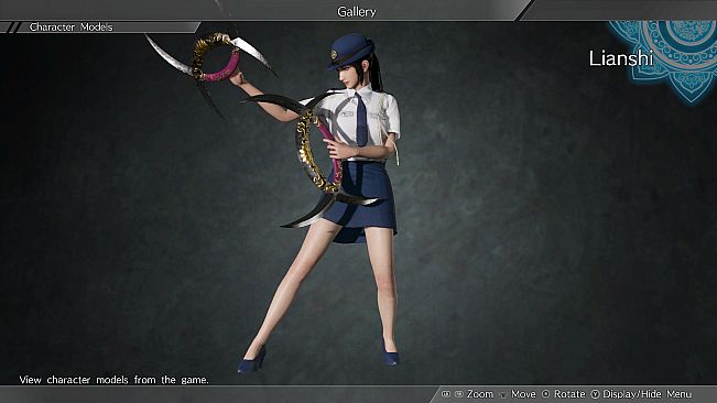 DYNASTY WARRIORS 9: Lianshi (Police Officer Costume) / 練師 「警官風コスチューム」