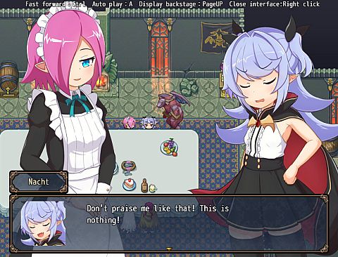 Nacht-sama is quitting being the demon king!